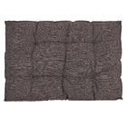 Futon Alto 120x80cm Linho Linen Marrom