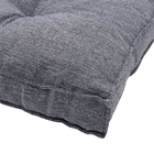 Futon Alto 120x80cm Linho Twist Grafite