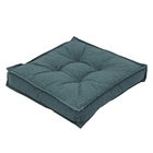 FUTON ALTO 45 cm X 45 cm  ACQUA  VERDE ESCURO