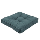 FUTON ALTO 60 cm X 60 cm  ACQUA  VERDE ESCURO