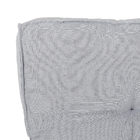 Futon Alto 70x70cm Kasan Cinza