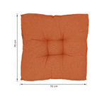 Futon Alto 70x70cm Kasan Telha