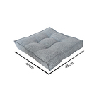 Futon Alto Araguaia Cinza 45x45cm Próxima