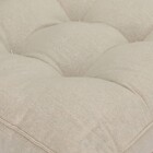 Futon Alto em Linho Kazzan Bege 60x60x15cm Beca Decor