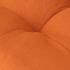Futon Alto em Linho Kazzan Telha 60x60cm