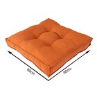 Futon Alto em Linho Kazzan Telha 60x60cm