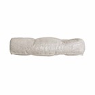 Futon Alto Linho Nude 45x45cm Artesanal Teares