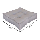 Futon Baixo 40X40cm  Oxford Liso Pt