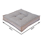 Futon Baixo 40X40cm Linho Linen Kq