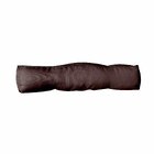 Futon Baixo Oxford Marrom 40x40cm Artesanal Teares
