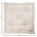 Futon Basic Bege 60x60cm