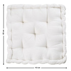 Futon Basic Crú 43x43cm