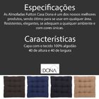 Futon Confort Marinho 40x40cm Casa Dona