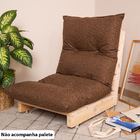 Futon Dobrável De Espuma Solteiro 120x60 Bf Colchões