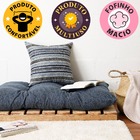 Futon Dobrável De Espuma Solteiro 120x60 Bf Colchões