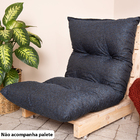 Futon Dobrável De Espuma Solteiro 120x60 Bf Colchões