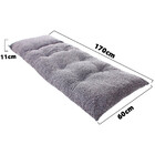 Futon Dobrável De Espuma Solteiro + Almofada Decorativa Bf Co