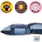 Futon Dobrável De Espuma Solteiro Jeans - Emcompre Bf Colchões