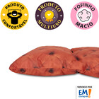 Futon Dobrável De Espuma Solteiro Laranja - Emcompre Bf Colch