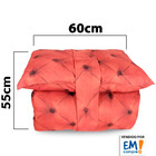 Futon Dobrável De Espuma Solteiro Laranja - Emcompre Bf Colch