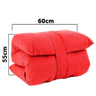 Futon Dobrável De Espuma Solteiro Vermelho - Emcompre Bf Colc