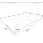 Futon Japonês Casal Dobrável Sofa Cama Azul Turquesa/cinza