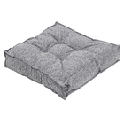 Futon Linen Linho Liso Cinza 45x45cm Inspire