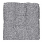 Futon Linen Linho Liso Cinza 45x45cm Inspire