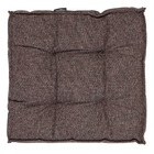 Futon Linen Linho Liso Marrom 45x45cm Inspire