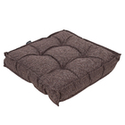 Futon Linen Linho Liso Marrom 45x45cm Inspire