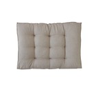 Futon Linho 120x80 alto Caqui