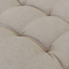 Futon Linho 120x80 alto Caqui