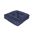 Futon Loic Veludo Azul 40x40cm Inspire