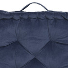 Futon Loic Veludo Azul 40x40cm Inspire