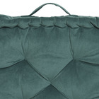 Futon Loic Veludo Verde 40x40cm Inspire