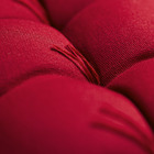 Futon Rústico Vermelho 40x40cm