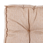 Futon Twist Jacquard Liso Caqui 45x45cm Inspire