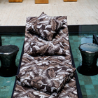 Futton Alto 50x50cm  Asturias Folhagem Marrom