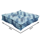 Futton Alto 50x50cm  Asturias Palheta Azul