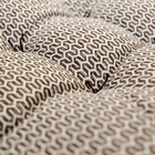 Futton Alto 60x60cm  Asturias Abstrato Marrom