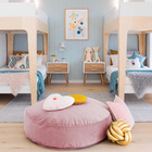 Futton Turco Redondo Veludo Paris Ø70cm Rose