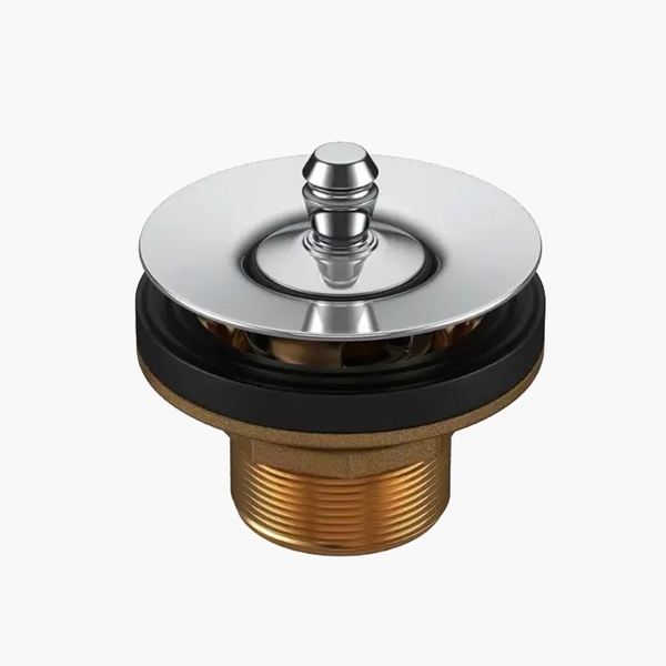 G2081 - Válvula Para Lavatório - Universal- Metal E Cromado