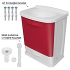 Gabinete 02 Portas Suspenso Banheiro Lavatório + Armário + To