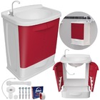 Gabinete 02 Portas Suspenso Para Banheiro Com Lavatório + Tor