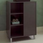 Gabinete 1 Porta De Correr 5 Nichos 60 Cm Bl7250 Faem