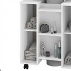 Gabinete 1 Porta Para Banheiro Rodes Branco Carrara