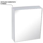 Gabinete 2 Portas Suspenso Para Banheiro Com Lavatório + Armá