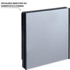 Gabinete 2 Portas Suspenso Para Banheiro Com Lavatório + Armá