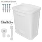 Gabinete 2 Portas Suspenso Para Banheiro Com Lavatório + Armá