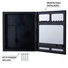 Gabinete 2 Portas Suspenso Para Banheiro Com Lavatório + Armá